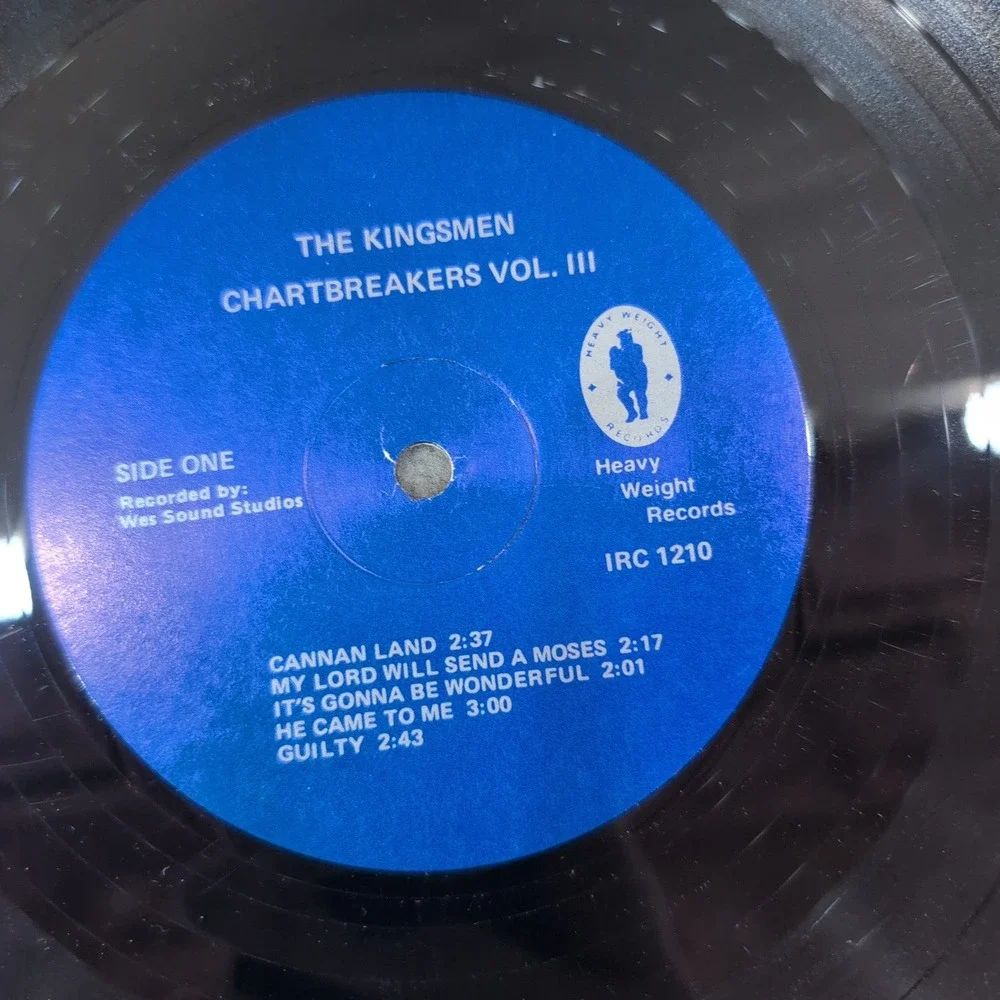 The Kingsmen Live Naturally 2-LP & Chart‎ Breakers Vinyl Record Lot Gospel R3734 - Picture 6 of 10